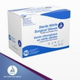 thumbnail image 4 of Dynarex Sterile Nitrile Surgical Gloves, Powder-Free & Puncture-Resistant, 6 Mil., Size 8, 1 Case - 4 Boxes of 50, 4 of 7