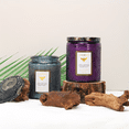 thumbnail image 4 of Large Decorative Glass Candle with Wood Wick, Berry Scent, 40-Hour Burning Candle for Home, Holidays, Women, Mom and Friends, 4 of 6