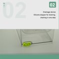 thumbnail image 3 of Caja de almacenamiento de cocina Kearding 5 compartimentos transparente, 3 of 6