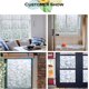 thumbnail image 3 of Película de ventana de privacidad Película de ventana opaca Película de ventana electrostática opaca para pantalla de privacidad Ventana Oficina Hogar Baño Dormitorio Cocina (60 * 100) JAMW Sencillez, 3 of 5
