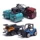 thumbnail image 1 of 6 uds 1: 64 aleación fundida a presión Mini vehículo de ingeniería excavadora coche niños regalo de Navidad, 1 of 8