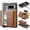 Brown, variant on Asuwish Phone Case for Google Pixel 8 Pro 5G Wallet Magnetic Detachable Cell Cover with Wireless Charging and RFID Blocking Credit Card Holder Flip Stand Pixel8Pro Pixel8 XL Eight 8P Women Men Purple