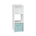 thumbnail image 6 of Closetmaid Cubeicals 3 Cube Storage Shelf Organizer Bookshelf - Vertical Or Horizontal  Easy Assembly Wood White Finish, 6 of 9
