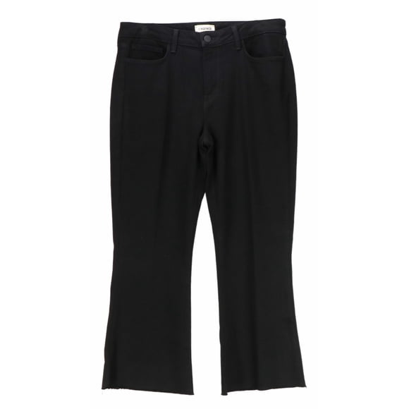 L'agence Women's Noir Sophia High Rise Cropped Flare Pants & Capri - 10