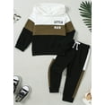 thumbnail image 6 of WESIDOM Toddler Baby Boy Clothes Long Sleeve Hoodies Top Pants Fall Winter Casual Outfit Infant 1-6T, 6 of 14