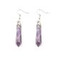 thumbnail image 1 of Xiao Hua Pendientes colgantes de chakras de cristal con punto de curación de piedra de cuarzo natural real, regalo para el día de San Valentín y el día de la madre, F, 1 of 4