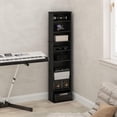 thumbnail image 5 of 9-Tier Multimedia Storage Tower with Adjustable Shelves for DVDs, CDs & Games, 5 of 6