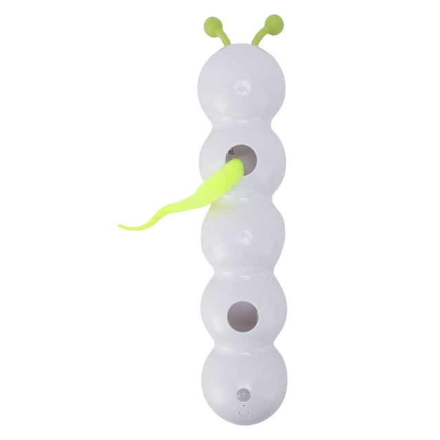 Pet Caterpillar Toy, Multifunctional Rechargeable Electric Cat Toy Interactive for Home