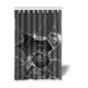 thumbnail image 1 of Cortina de Baño ABPHQTO poliéster Impermeable Negra 120x180 cm, 1 of 2