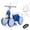blue, variant on 6V Electric Baby Balance Bike with Bubble Machine,4 in 1 Toddler Balance Bike w/Remote Control for 1 Year Old Boys Girls Kids Ride on Toys w/Powered Motor,LED Lights (Pink)