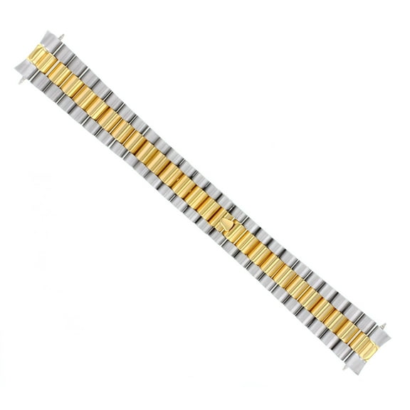 PRESIDENT WATCH BAND FOR ROLEX DATEJUST 18038 18039 18239 WATCH 20MM TWO TONE