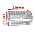 thumbnail image 1 of Panier de Barbecue en Acier Inoxydable Outil de Barbecue Extérieur 140*230mm 140*250mm, 1 of 4