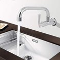 thumbnail image 4 of Grifo De Cocina Grifo De Agua Fría Simple Montado En La Pared Grifo De Fregadero De Cocina De Una Manija G1/2 Pulgadas Accesorios Para Uso Doméstico (Tipo A 25 Cm), 4 of 5