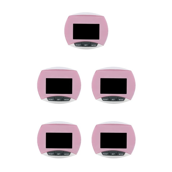 Toystoory Contador de pasos electrónico para caminar Contador de calorías multifuncional Podómetro digital Distancia multifuncional Pantalla Type2 NO2