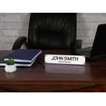 thumbnail image 4 of Printtoo Personalized Desk Name Plate Pretty Border Custom Acrylic Office Desk Name Plate Accessory 2x10 Inches, 4 of 5