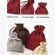 thumbnail image 5 of Jumpingount Bolsa de joyería Bolsa de arpillera Bolsa de regalos Cordón Embalaje de joyería Accesorio de caramelo de boda Multifunción Ropa, zapatos y accesorios Miscelánea Amarillo Jumpingount AP017562-03, 5 of 6