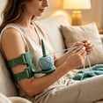 thumbnail image 5 of Arm-Worn Yarn Holder for Crochet & Knitting, Portable Wearable Spool Stand with Hands-Free Yarn Feeding, Compact Tangle-Reducing Yarn Dispenser for Travel and Craft Projects, 5 of 8