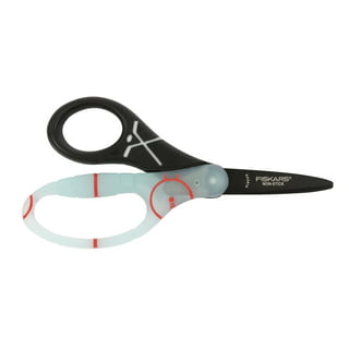 Fiskars Crafts 154090-1029 Titanium Softgrip Adult Scissors, 8 inch, Color 3 Pack