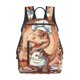 thumbnail image 1 of Disketp Dinosaur Baking Delight Mochila Ligera e Impermeable, Mochila de Día Resistente para Viajes, Senderismo y Uso Diario para Hombre y Mujer, 1 of 7
