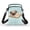 Book Print, variant on POLERO Lightweight Crossbody Bag for Daily Use Shop, Polyester Portable Cell Phone Purse, Butterfly Lavender Print