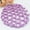 Purple, variant on Jiaroswwei Women Bun Cover Hair Net Ballet Dance Skating Rhinestone Crochet Snood