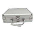 thumbnail image 3 of Estuche de transporte para chips, caja para recoger chips, caja para tarjetas, soporte organizador duradero de aleación de aluminio grueso, contenedor, 3 of 7