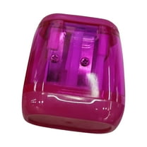Guozer Pencil Sharpener for Classroom 1PCS Mini Pencil Sharpener Pencil Sharpener Double Hole Pencil Sharpener With Cover