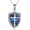 Cross Necklace for Men, variant on Sterling Silver St Michael/St Christopher/Jesus/Virgin Mary Necklace for Men Women Catholic/Protector/Talisman Michael Archangel Medal Necklace Jewelry 18+2"