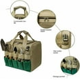 thumbnail image 7 of Folding Garden Stool with Detachable Storage Tote Bag, Portable Folding Chair Seat with Tools Set Organizer,Suitable for Fishing,Outdoor Sports,Hiking,Camping & More, 7 of 7