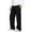 Z260120-1-Black, variant on Girls' Sweatpants Barrel Leg Sweatpants with Pockets Kids Athletic Trousers Elastic Waist Wide Leg Joggers Pants with Pockets For Teen Youth Kids 6-16 Y