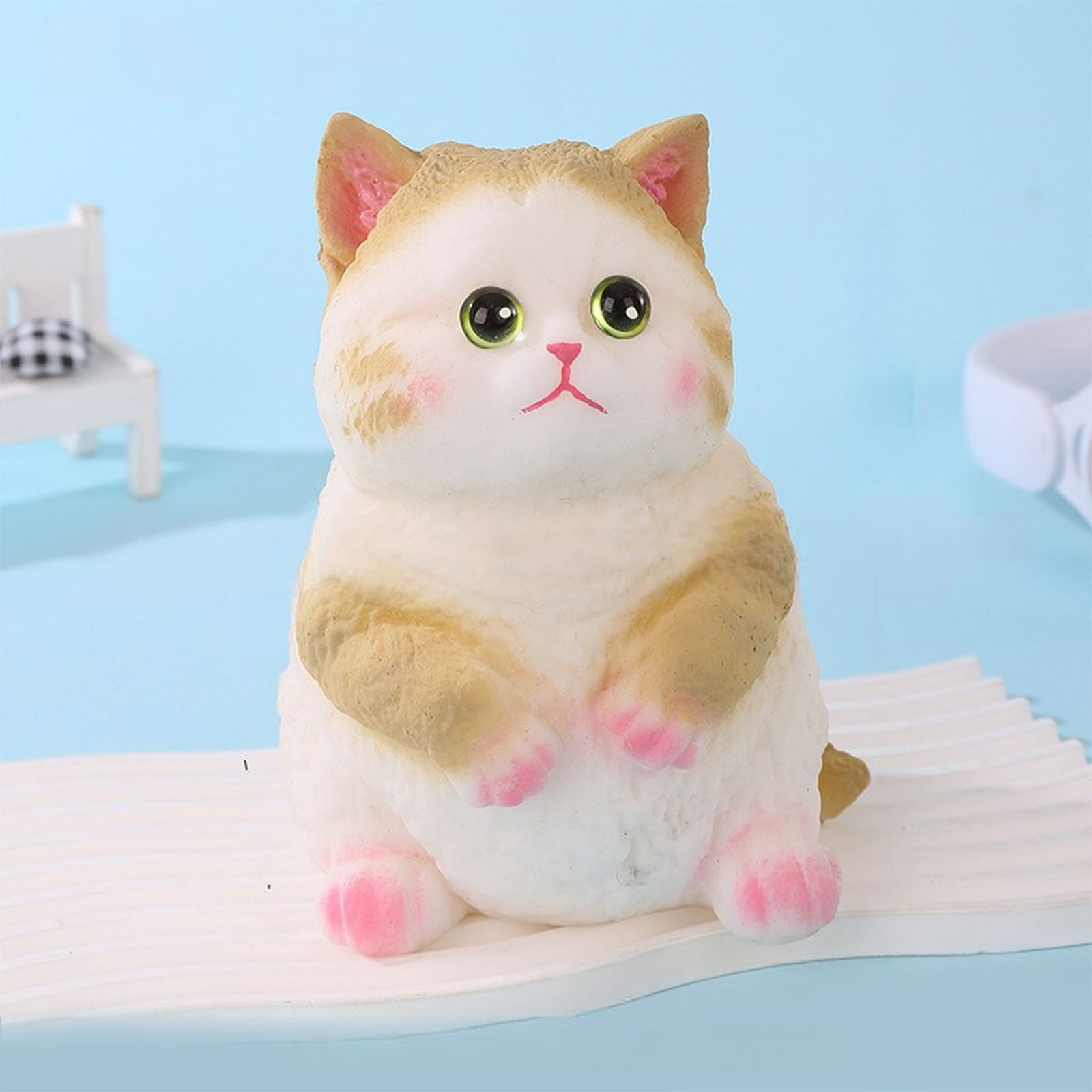 Vggrvlo Toys Savings Squishies Fidget Toys Kawaii Cat Claw for Autism Adults Ki-ds Bo-ys Gi-rls Te-ens Stress Ball Increase Entertainment