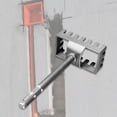 thumbnail image 1 of Colaxi Square Hole Cutter Fast Square Hole Puncher Fit 86 Type Steel Socket Puncher Outlet Cutout Tool for Home Improvement Concrete Square Handle, 1 of 8