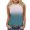 White, variant on Sleeveless Tops for Women Casual Summer Summer Gradient Print Crew Neck Tank Tops Lightweight Loose Fit Sleeveless Standard Straps Blouses