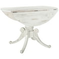 SAFAVIEH Forest Drop Antique White Rustic Foldable Leaf Kitchen Dinner
