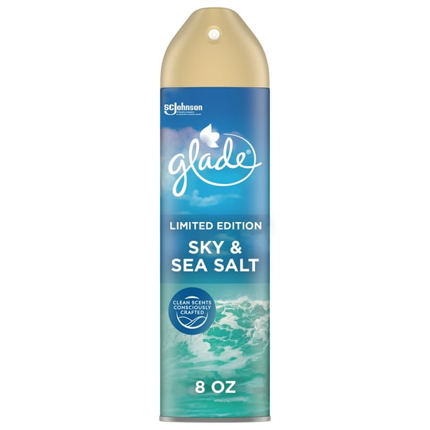 Glade Air Freshener Room Spray, Sky & Sea Salt, 8 oz
