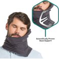 thumbnail image 4 of Almohada - Almohada de viaje con soporte para el cuello ultrasuave científicamente probada - Lavable a máquina), ER, 4 of 6