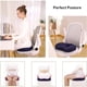 thumbnail image 2 of Almohada portátil en forma de dona para aliviar el dolor de coxis, espuma viscoelástica con diseño ergonómico que garantiza que las molestias sedentarias sean cosa del pasado, 2 of 4