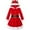 w93# Red288, variant on Wuxian Girls Christmas Santa Dresshooded Long Sleeve Button Down Winter Warm Dresses With Belt Princess Party Comfortable Plush Outfits Fall Dress,Red,9-10 Years