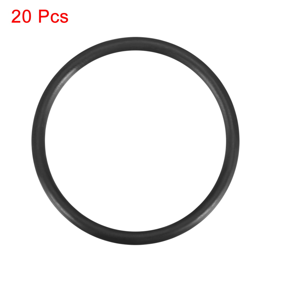 20pcs Black 32mm x 30mm x 1mm Rubber O Ring Oil Seal Sealing Gaskets 