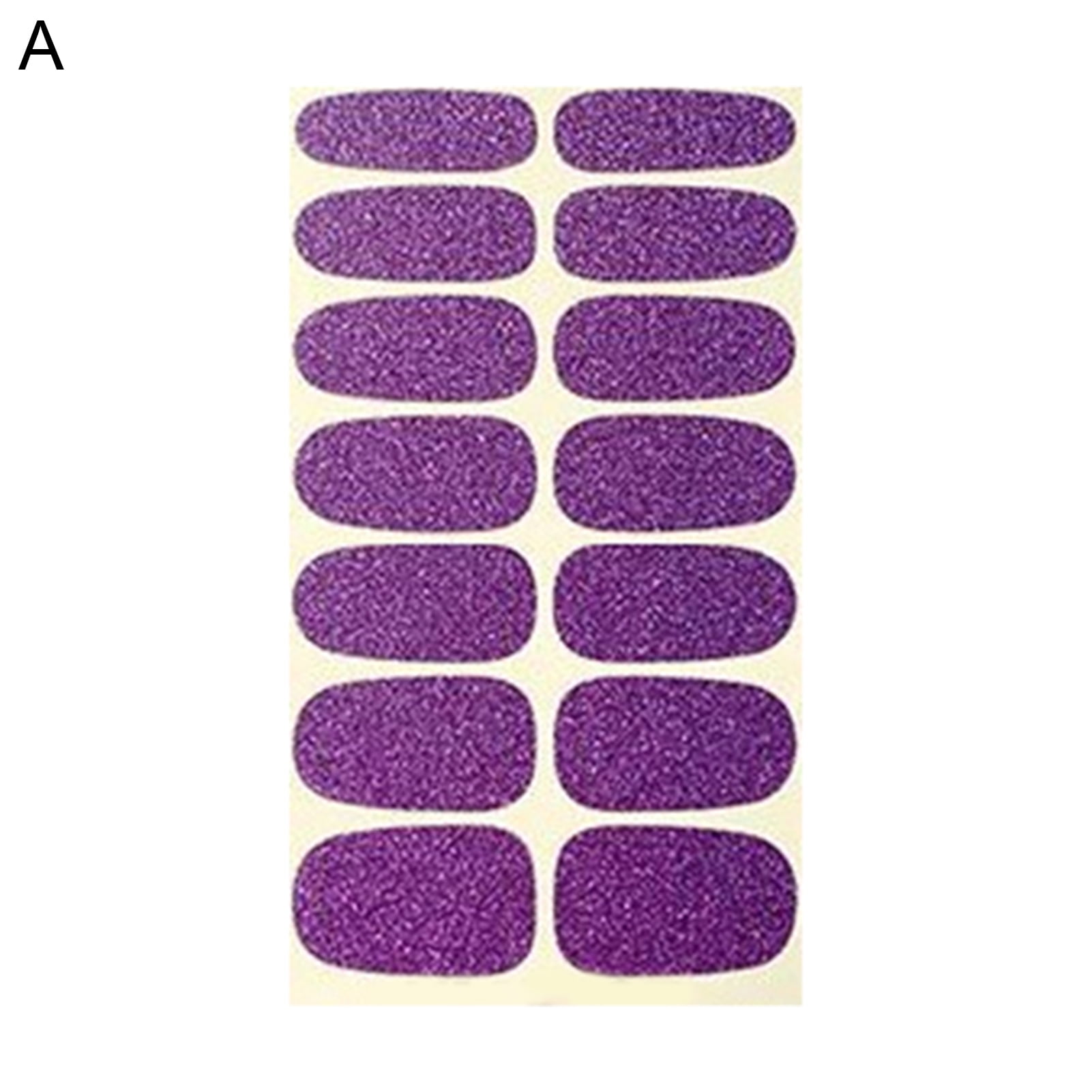 GIFZES Nail Decals DIY SelfAdhesive Stylish Glitter Nail Wraps Polish Self Adhesive Decals