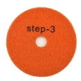thumbnail image 1 of MYG 1PC 4 Inch 100mm Dry/wet Diamond 3 Step Polishing Pads Granite Polishing Tool, 1 of 9