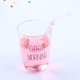 thumbnail image 2 of s para beber de doblado de 185 mm x 8 mm Pipeta de reutilizable s para bebidas Fiesta Boda Cumpleaños Vajilla 18.5CM Rosado Baoblaze Paja reutilizable, 2 of 8