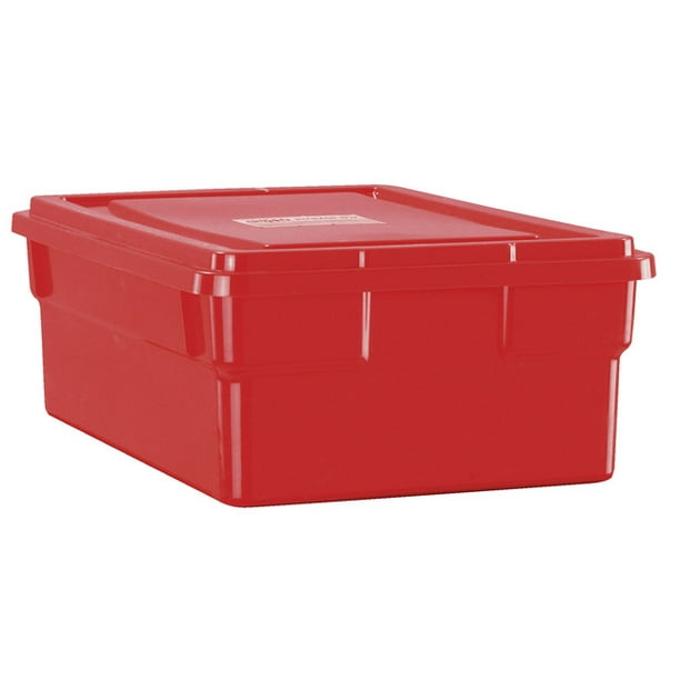 Storage Box With Lid 16 L X 11 W 6 H Com Storage Box With Lid 16 L X 11 W 6 H, 10 Inch Storage Container With Lid And Handle