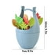 thumbnail image 3 of Juego de Mini Tenedores de Fruta de Madera con Forma de Barril de Madera y Paja de Triticum Aestivum. Incluye Tenedor de Postre, Tenedor de Fruta y Tenedor para Barbacoa., 3 of 5