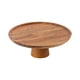 thumbnail image 3 of Soporte para tartas con base de madera y bandeja para servir frutas para celebraciones, bodas y graduaciones. 25 centímetros, 3 of 8