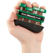 Prohands Gripmaster Rehab Hand Exerciser, Finger Exerciser (Hand Grip Strengthener), Spring-Loaded, Finger-Piston System, Added Palm Cushion, (Set of 5) (Yellow, Red, Green, Blue, Black)