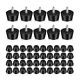 thumbnail image 1 of 100Pcs Rubber Mount Feet Vibration Pads Mechanical Shock Absorber Foot Pads, 1 of 1