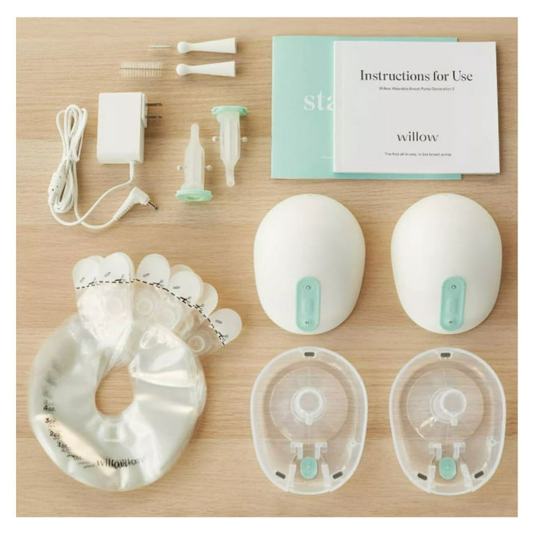 Willow Pump Wearable Breast Pump | Quiet & Hands-Free, Portable, in-Bra  Double Electric Breast Pump with App | The Only Pump That Lets You Pump in  Any