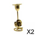 thumbnail image 1 of 2x Candelabro Cónico, Candelabro de Centro de Mesa con Flores, Candelabro Geométrico Antiguo, Candelabro para Decoración de Mesa de Comedor 2 piezas, 1 of 8