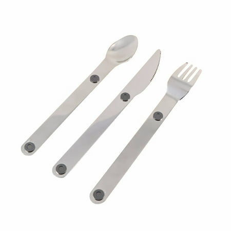 

BMForward Magnetic Flatware Dinner Set Cutlery Knives Forks Spoons Tableware